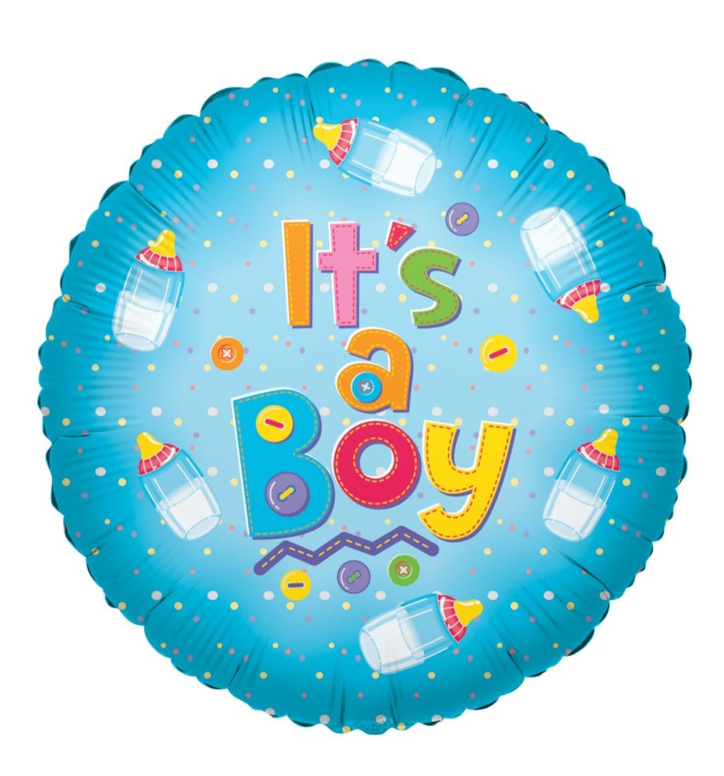 It's a Boy / It's a Girl Helium Balloon Add-On by Cake Mart