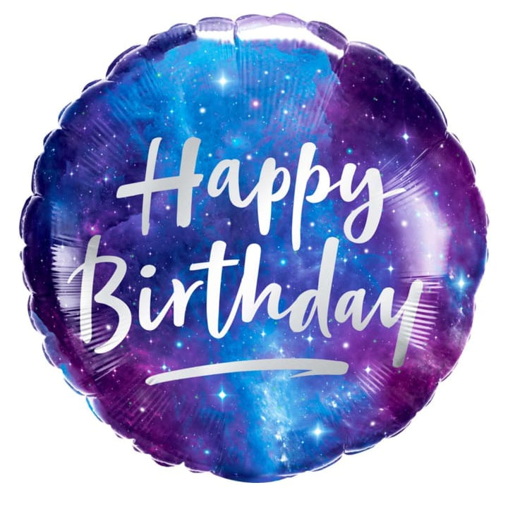 Birthday Balloon Add-On – Helium Filled & Ready to Celebrate by Cake Mart